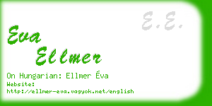 eva ellmer business card